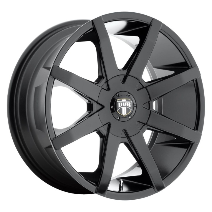 wlp-S11020850023D DUB 1PC Push 20X8.5 ET23 BLANK 72.56 Gloss Black