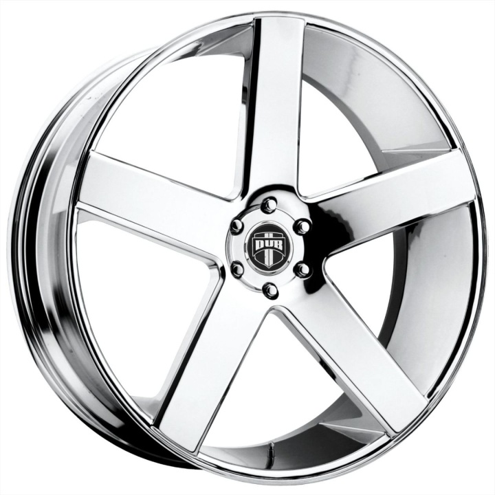 wlp-S11522856538 DUB 1PC Baller 22X8.5 ET38 5x114.3 72.56 Chrome Plated