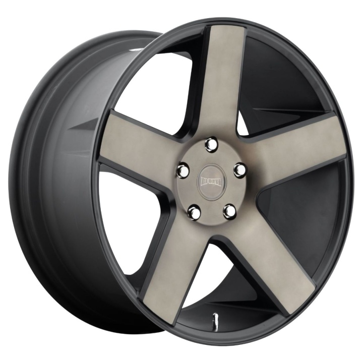 wlp-S11622852135 DUB 1PC Baller 22X8.5 ET35 5X120 72.56 Matte Black Double Dark Tint