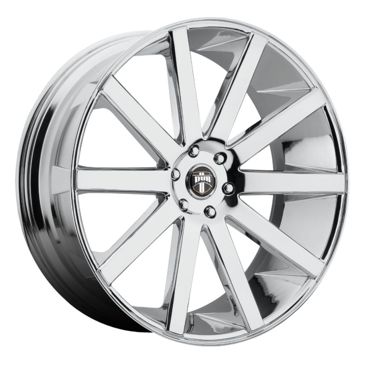 wlp-S12022958420 DUB 1PC Shot Calla 22X9.5 ET20 6X139.7 106.10 Chrome Plated