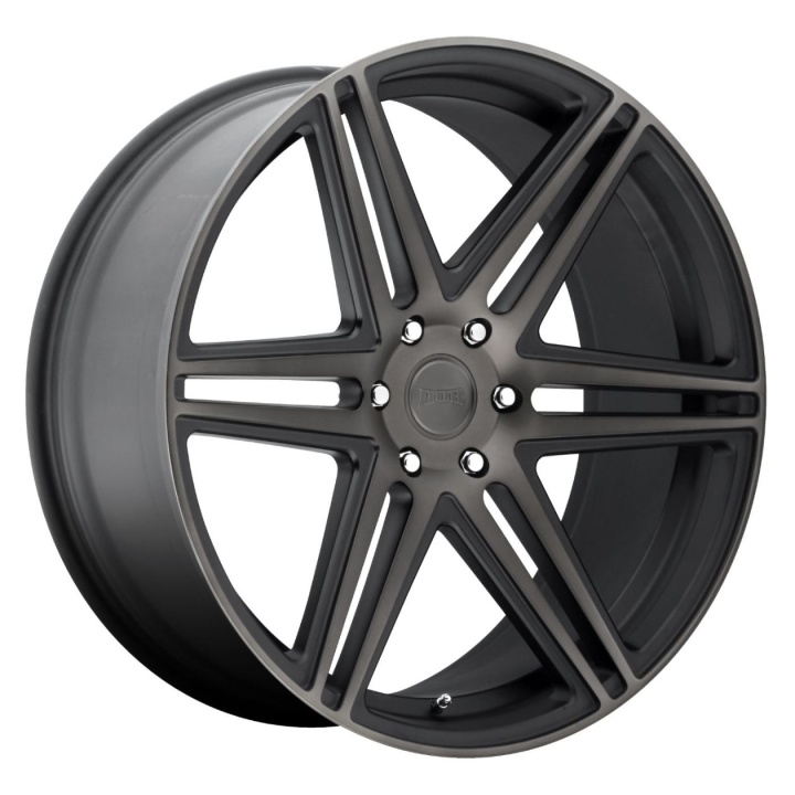 wlp-S12322957730 DUB 1PC Skillz 22X9.5 ET30 6X139.7 78.10 Matte Black Double Dark Tint