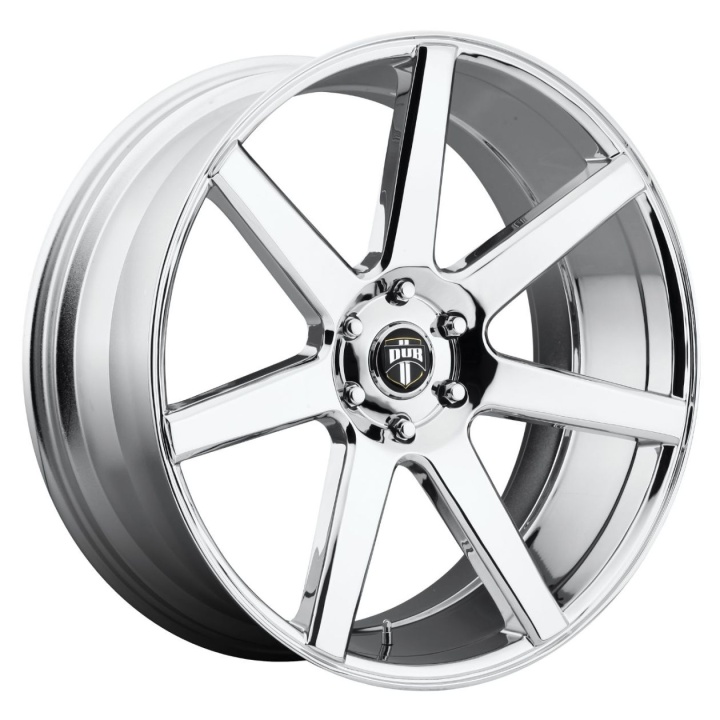 wlp-S12624008420 DUB 1PC Future 24X10 ET20 6X139.7 106.10 Chrome Plated