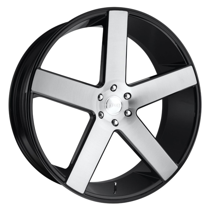 wlp-S21722957731 DUB 1PC Baller 22X9.5 ET31 6X139.7 78.10 Gloss Black Brushed