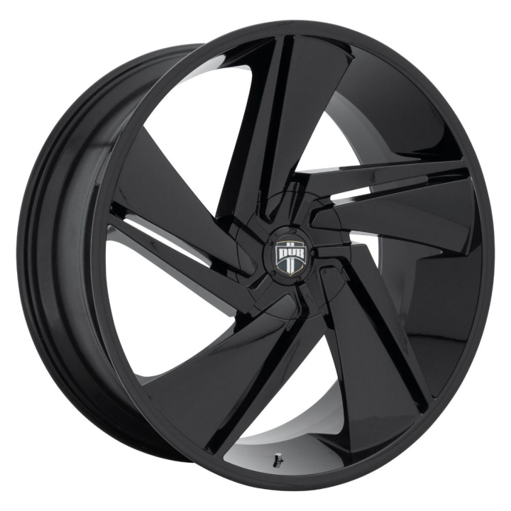 wlp-S24722950015D DUB 1PC Fade 22X9.5 ET15 BLANK 72.56 Gloss Black