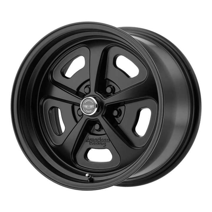 wlp-VN50179034700 American Racing Vintage 500 Mono Cast 17X9 ET0 5x120.7 72.60 Satin Black