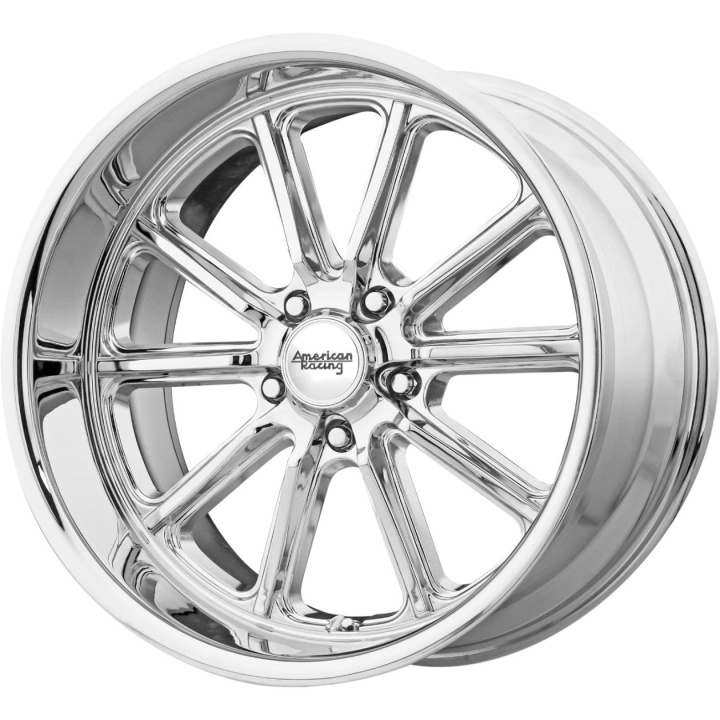 wlp-VN50789550200 American Racing Vintage Rodder 18X9.5 ET0 5x127 78.30 Chrome