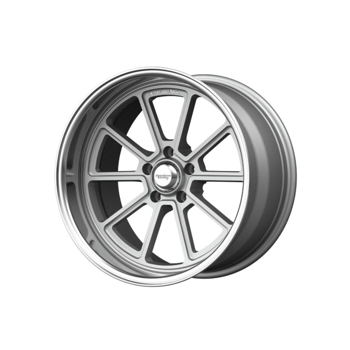 wlp-VN51028534406 DRAFT 20X8.5 6ET 5X4.75 Vintage Silver Med Diamond Cut Läpp American Racing Vintage