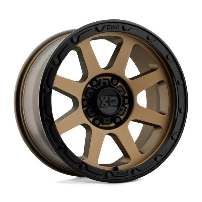 wlp-XD13479080618 XD Series Addict 2 17X9 ET18 8X165.1 125.50 Matte Bronze W/ Matte Black Lip