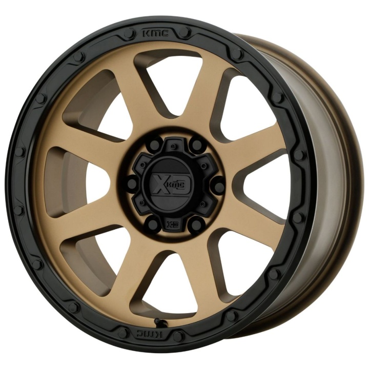 wlp-XD13488577600 XD Series Addict 2 18X8.5 ET0 6X120 66.90 Matte Bronze W/ Matte Black Lip