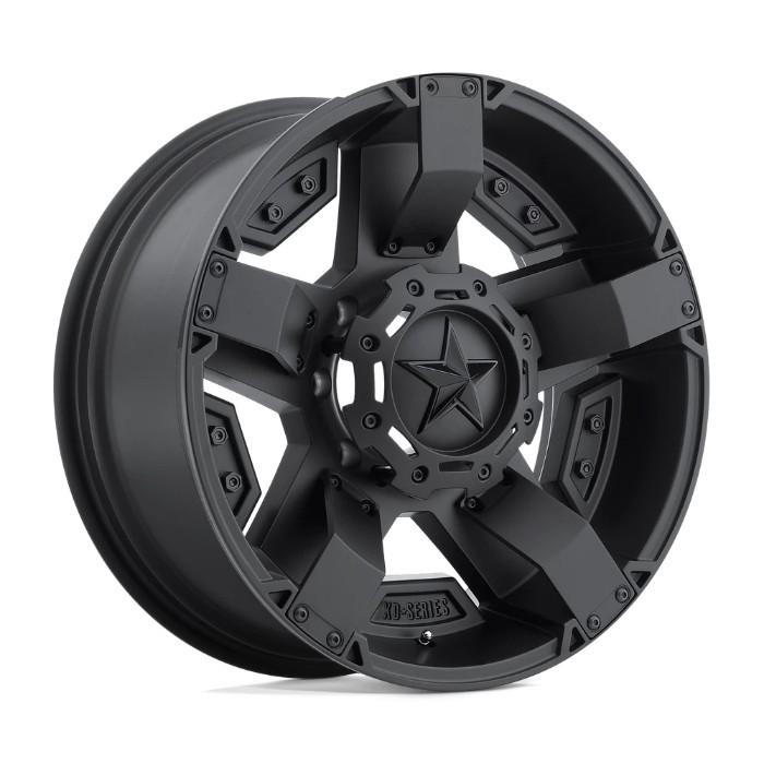 wlp-XD81121035724N XD Series Rockstar Ii 20X10 ET-24 5x127/139.7 78.30 Matte Black W/ Accents