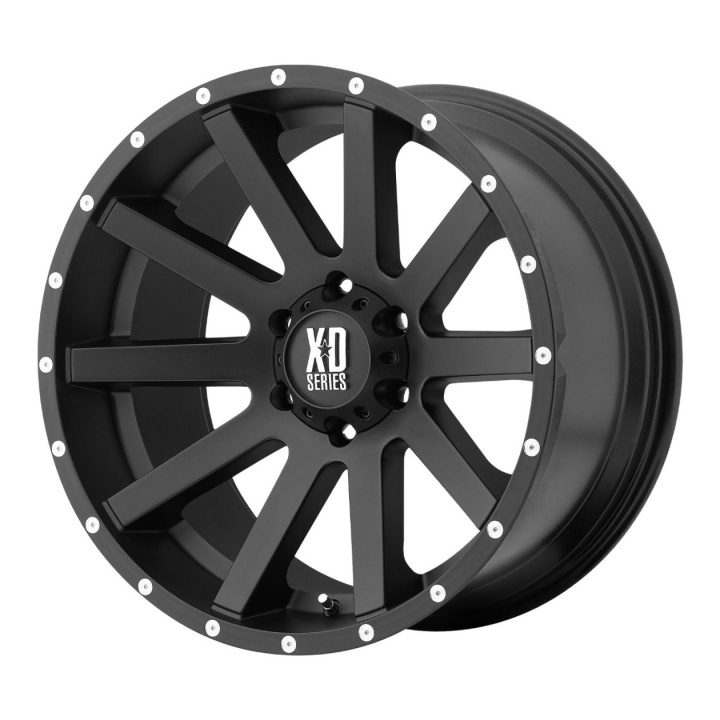 wlp-XD81821068724N XD Series Heist 20X10 ET-24 6X139.7 106.25 Satin Black