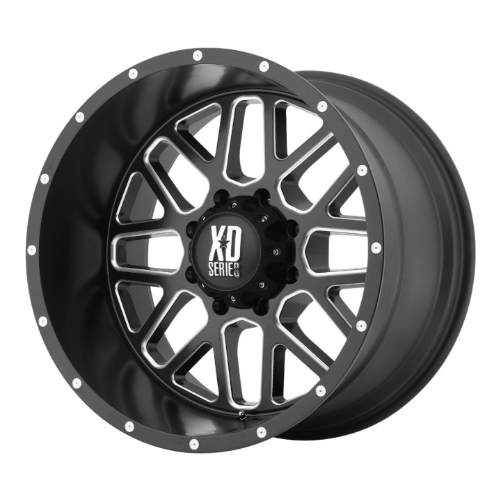 wlp-XD82021055924N XD Series Grenade 20X10 ET-24 5X139.7 108.00 Satin Black Milled