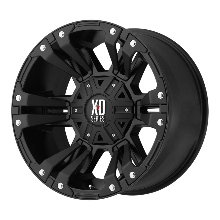 wlp-XD82279064730 XD Series Monster Ii 17X9 ET30 6X114.3 72.60 Matte Black