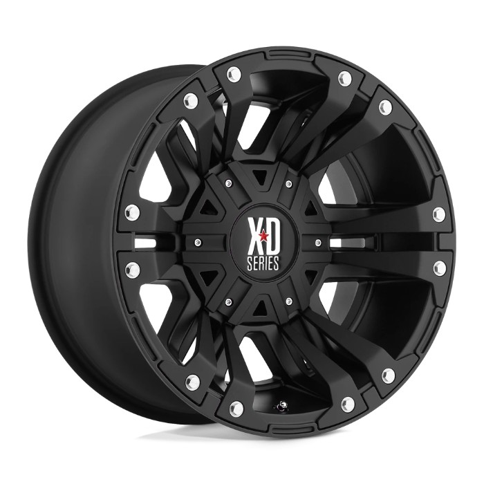 wlp-XD82289035718 XD Series Monster Ii 18X9 ET18 5x127/139.7 78.10 Matte Black