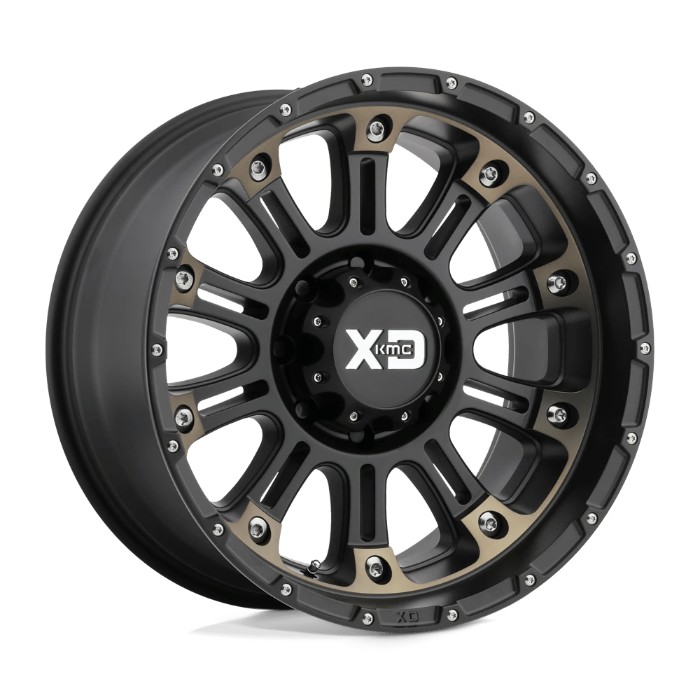 wlp-XD82921063924N XD Series Hoss Ii 20X10 ET-24 6X135 87.10 Satin Black Mach W/ Dark Tint