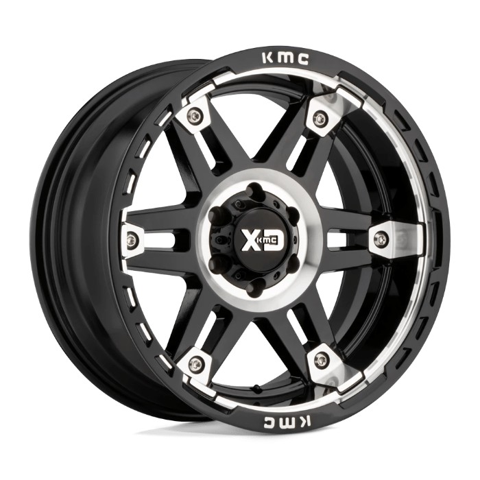 wlp-XD84021063318N XD Series Spy Ii 20X10 ET-18 6X135 87.10 Gloss Black Machined