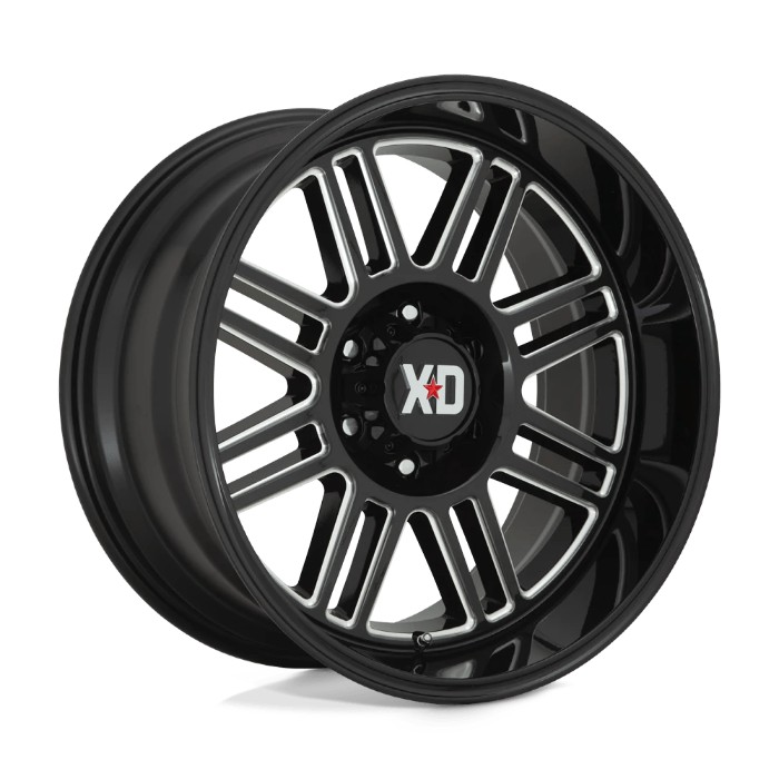 wlp-XD85021050318N XD Series Cage 20X10 ET-18 5x127 71.50 Gloss Black Milled