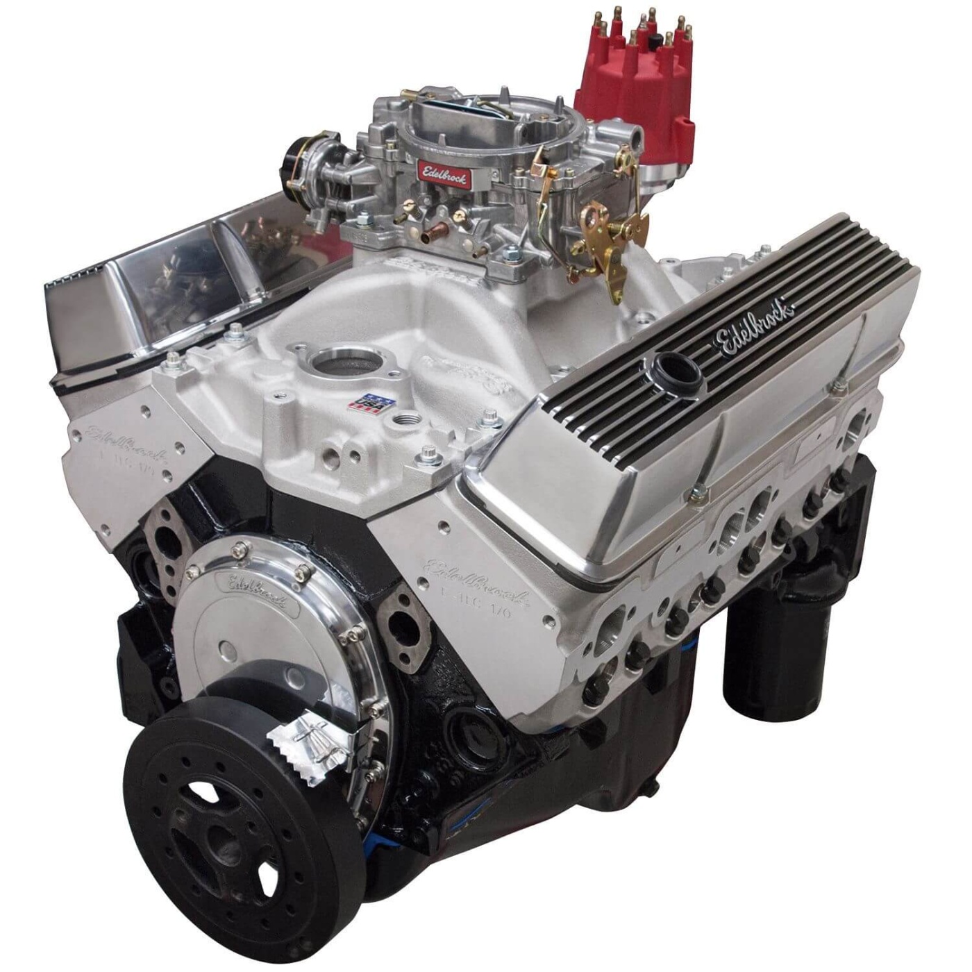 Create Engine Small Block Chevy 350 Performer Hi-Torq 363HK Edelbrock ...