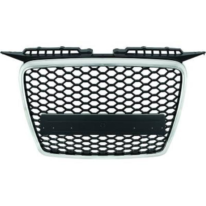 AUDI A3 8P 05-08 Honeycomb Krom/Svart Sportgrill RS-Look DIEDERICHS