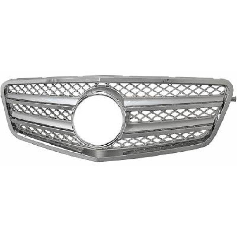 MERCEDES E-Class W212 09-13 Krom/Silver Sportgrill CL-Look DIEDERICHS