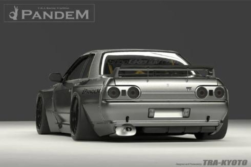 Nissan Skyline GT-R 89-94 Pandem Ducktail Vinge V1 FRP TRA-KYOTO