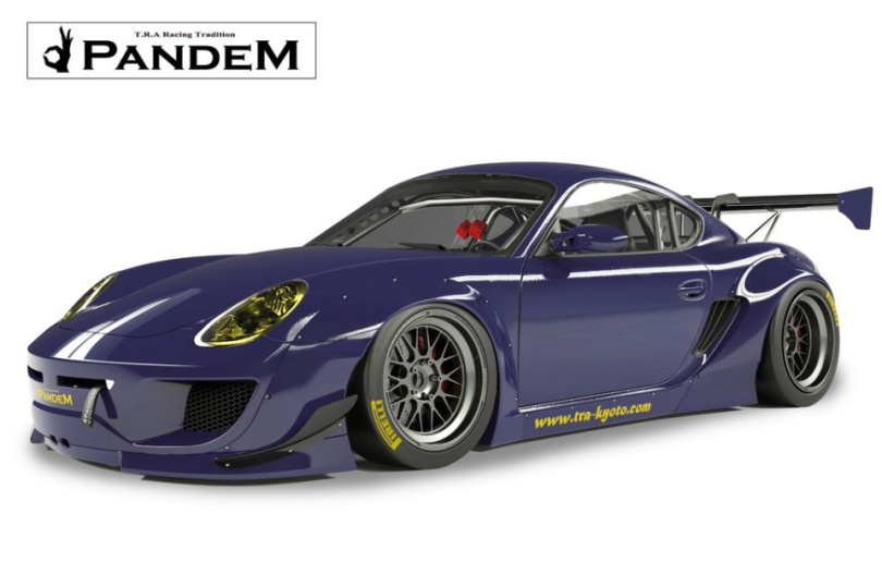 Porsche Cayman 987.1 04-08 Pandem Widebody Aero Kit TRA-KYOTO