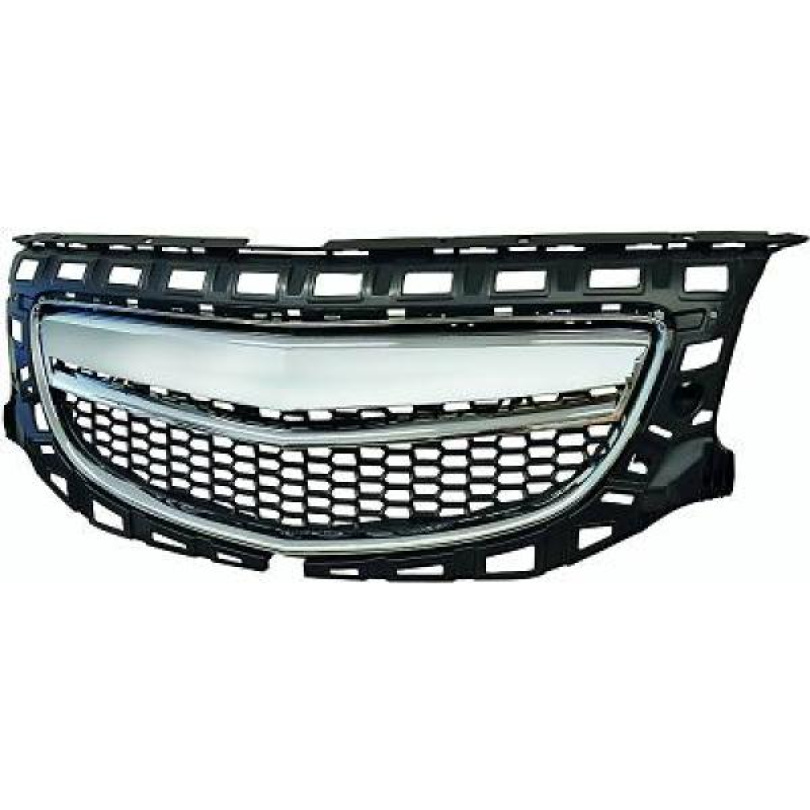 OPEL INSIGNIA 08-13 Honeycomb Svart/Krom Sportgrill DIEDERICHS