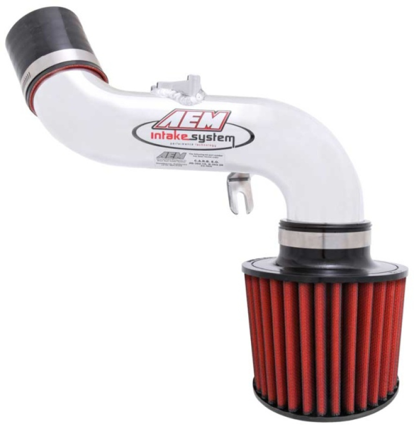 Corolla 03-04 CE / LE / S Luftfilterkit / Sportluftfilter ”Short Ram” Polerat AEM