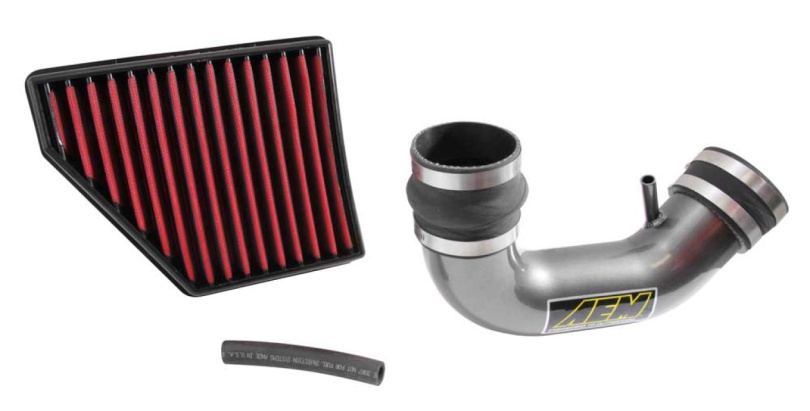 Camaro V6 3.6L 10-14 Luftfilterkit / Sportluftfilter CAI Grått AEM