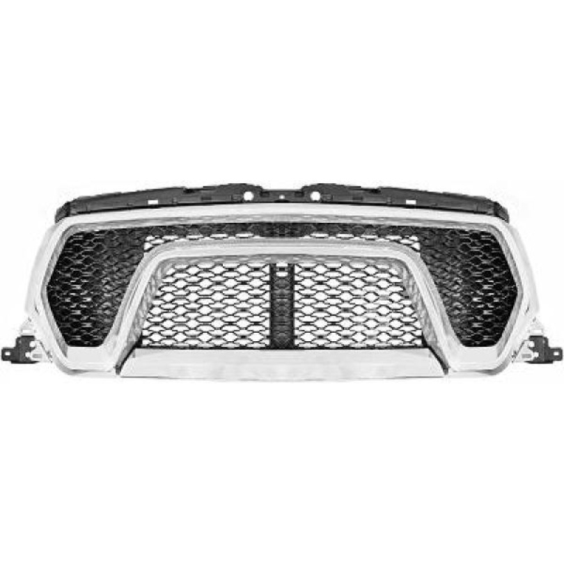 DODGE RAM 1500 19+ Krom Honeycomb Sportgrill Rebel-Look DIEDERICHS