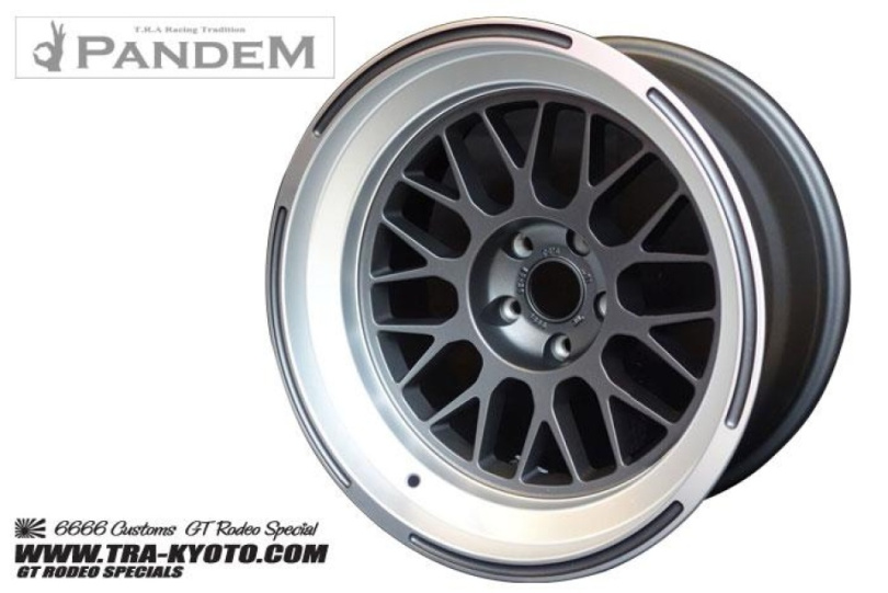 Pandem 6666 18x9.5 ET-30 5x114.3 Gunmetal TRA-KYOTO Fälg