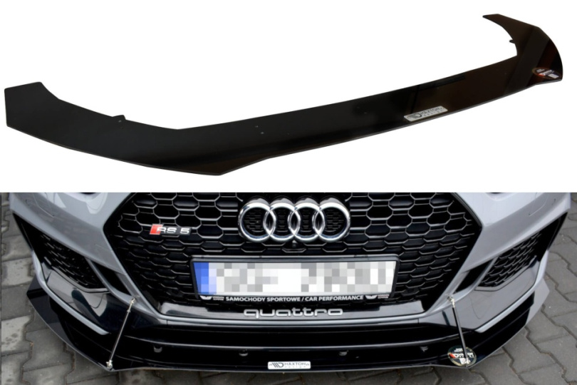 Audi RS5 F5 2017+ Racing Front Splitter V.1 Coupe / Sportback Maxton Design