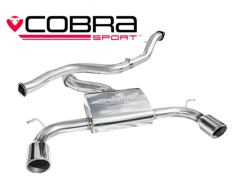 Ford Focus ST 225 (Mk2) 05-11 Catback Sportavgassystem (Ej Ljuddämpat) Cobra Sport