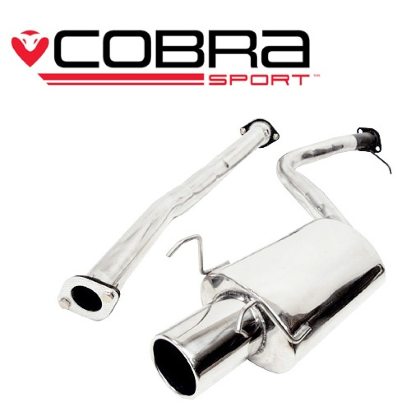 Lexus IS200 98-05 Catback Sportavgassystem (Ej Ljuddämpat) Cobra Sport