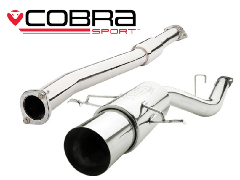 Subaru Impreza WRX & STI 01-07 Catback Sportavgassystem (Race type - Ljuddämpat) Cobra Sport