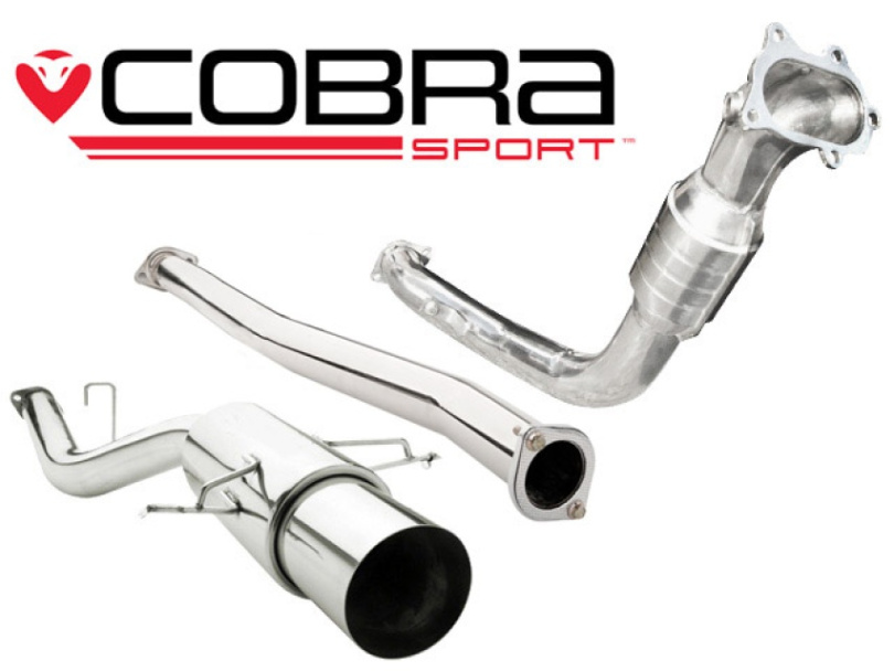 Subaru Impreza WRX & STI 01-07 Turboback-sportavgassystem (Race type) (Med Sportkatalysator & Ej Ljuddämpat) Cobra Sport