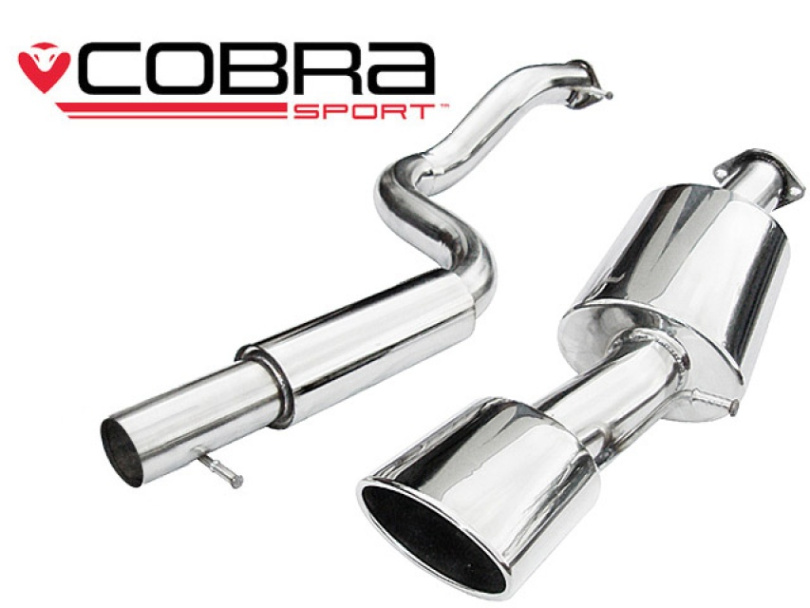 Seat Leon 1.9 TDI (1M-Mk1) 99-05 Catback Sportavgassystem (Ljuddämpat) Cobra Sport