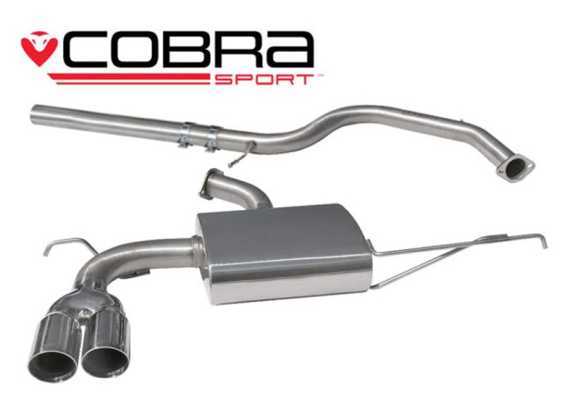 Seat Leon 2.0 TDI (140PS)(1P-Mk2) 04-12 Catback Sportavgassystem Cobra Sport