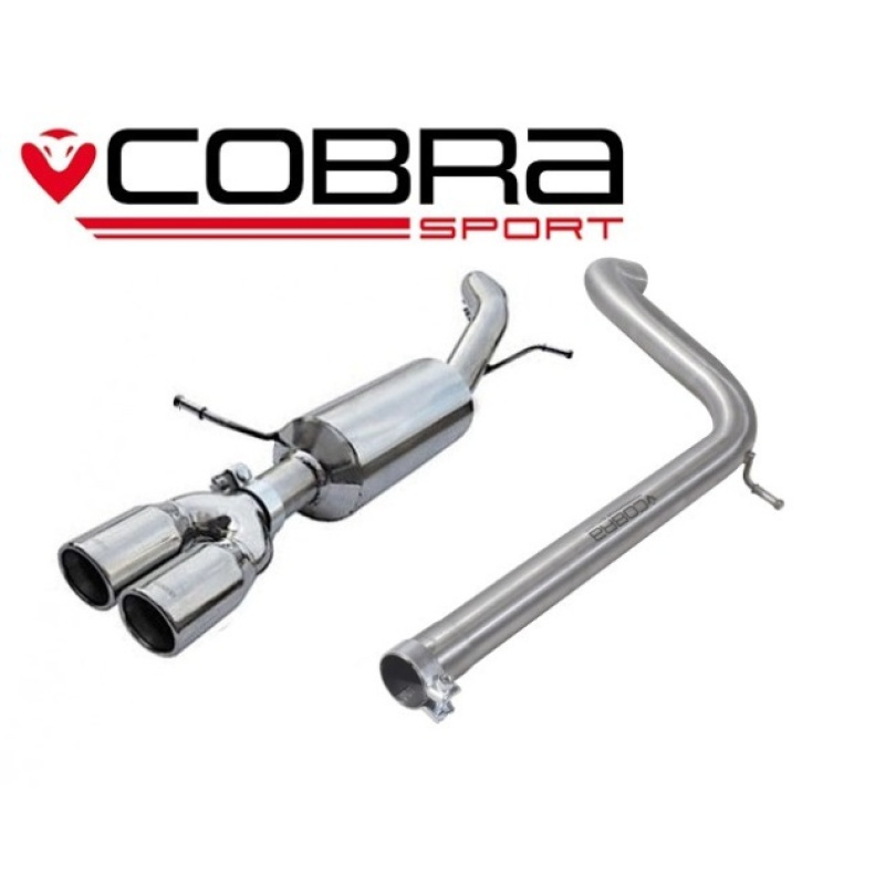 Seat Ibiza FR 1.2 TSI 10-15 Catback Sportavgassystem (Ej Ljuddämpat) Cobra Sport