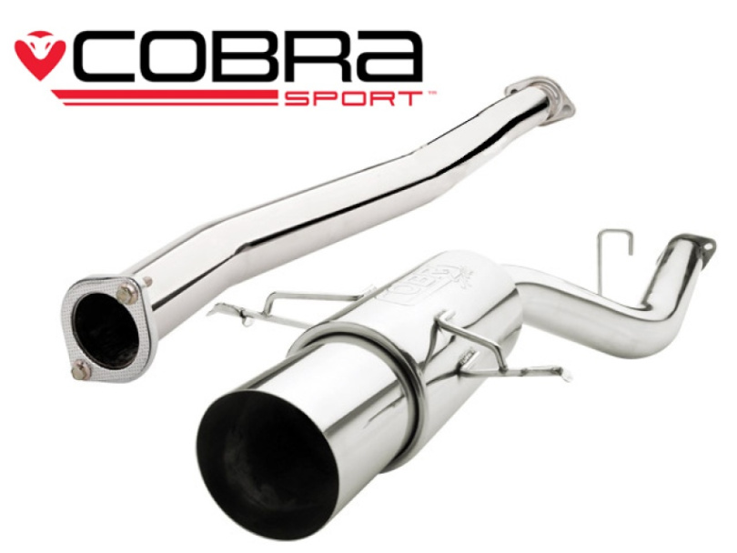 Subaru Impreza 1.6 / 2.0 01-05 Catback Sportavgassystem (Ej Ljuddämpat) Cobra Sport