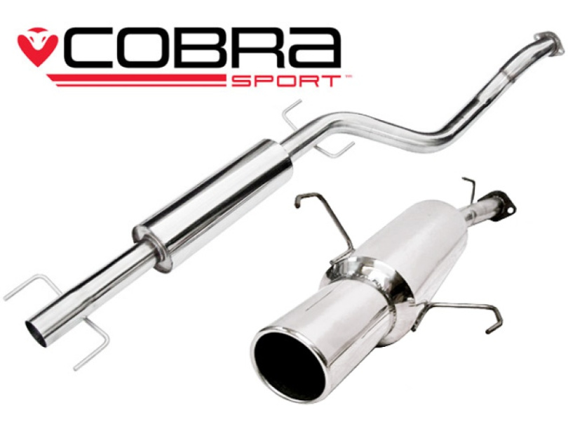 Opel Astra G (Hatchback) 98-04 Catback Sportavgassystem (Ej Ljuddämpat) Cobra Sport