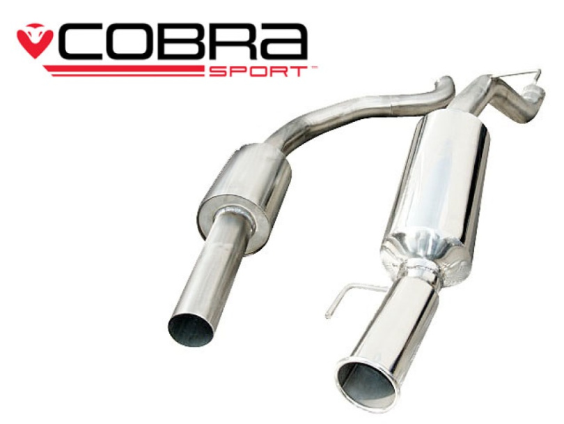 Opel Corsa D SRI 10-14 Catback Sportavgassystem (Ljuddämpat) Cobra Sport