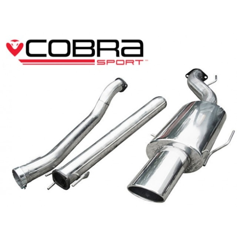 Opel Astra H 1.9 CDTI 04-10 Catback Sportavgassystem (Ej Ljuddämpat) Cobra Sport