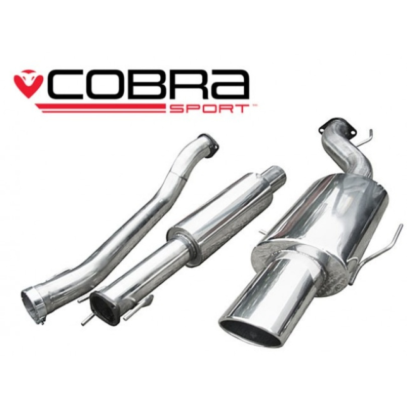 Opel Astra H 1.9 CDTI 04-10 Catback Sportavgassystem (Ljuddämpat) Cobra Sport