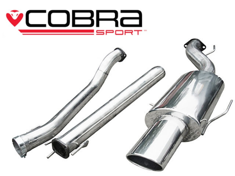 Opel Astra G GSi / T (Hatch) 98-04 Catback Sportavgassystem (Ej Ljuddämpat) Cobra Sport