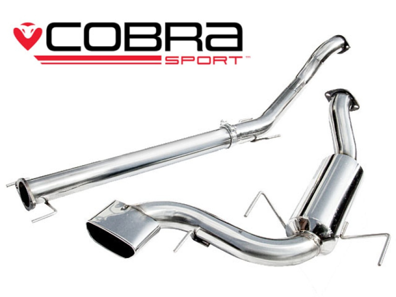 Opel Astra H VXR 05-11 Catback Sportavgassystem (Ej Ljuddämpat) Cobra Sport