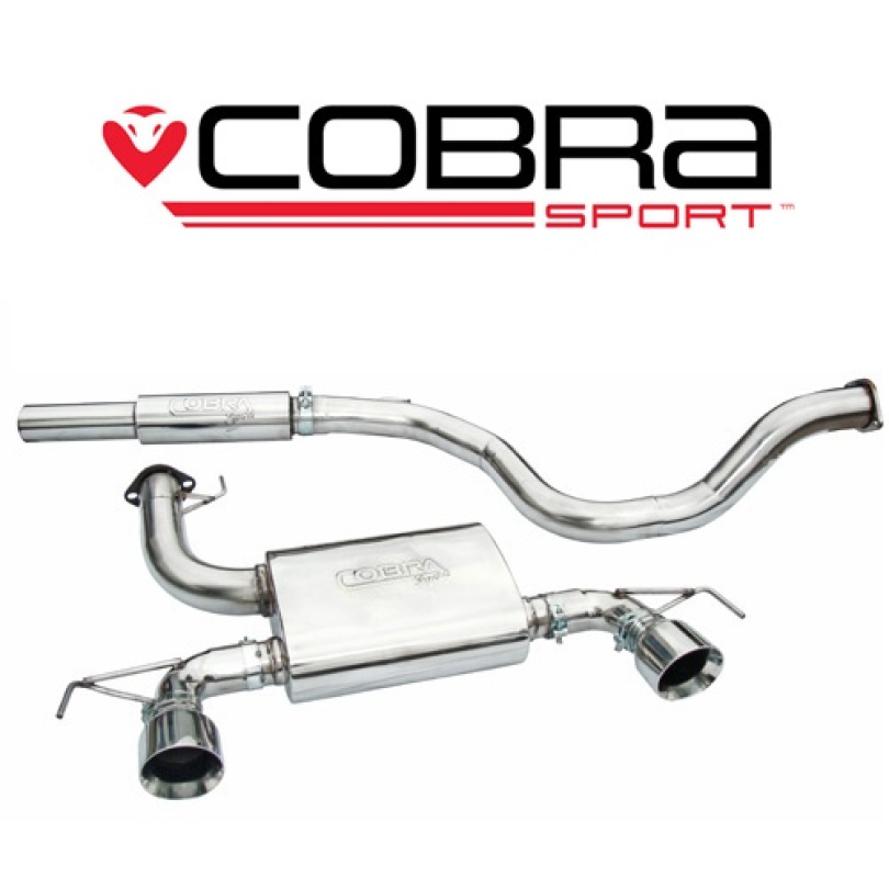 Opel Corsa D 10-14 Nurburgring Catback Sportavgassystem (Ljuddämpat) Cobra Sport