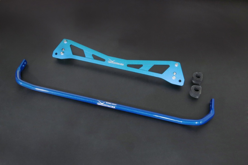 Honda Civic EG 92-95 Type-R Bakre Krängningshämmare 25.4mm & Subframe-förstärkning 8 Delar/Set Hardrace