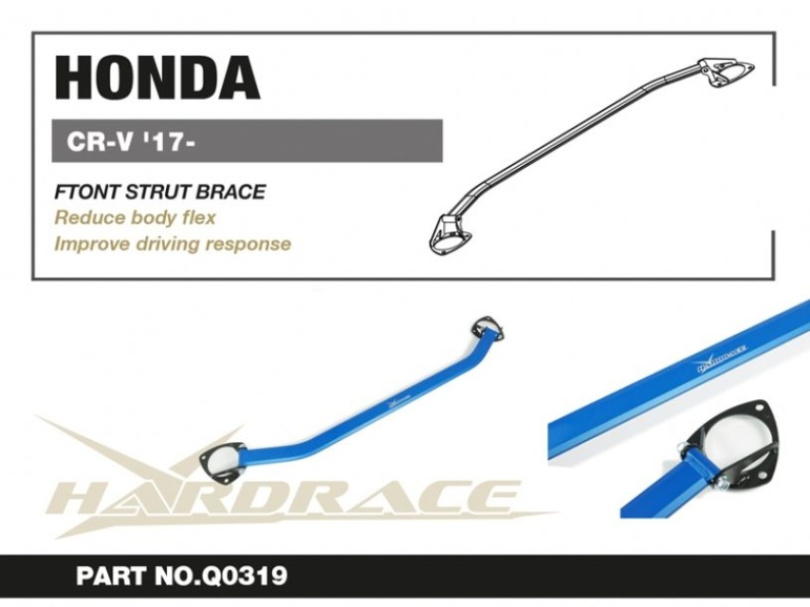 Honda CR-V 17- Främre Fjäderbensstag V2 - 1Delar/Set Hardrace