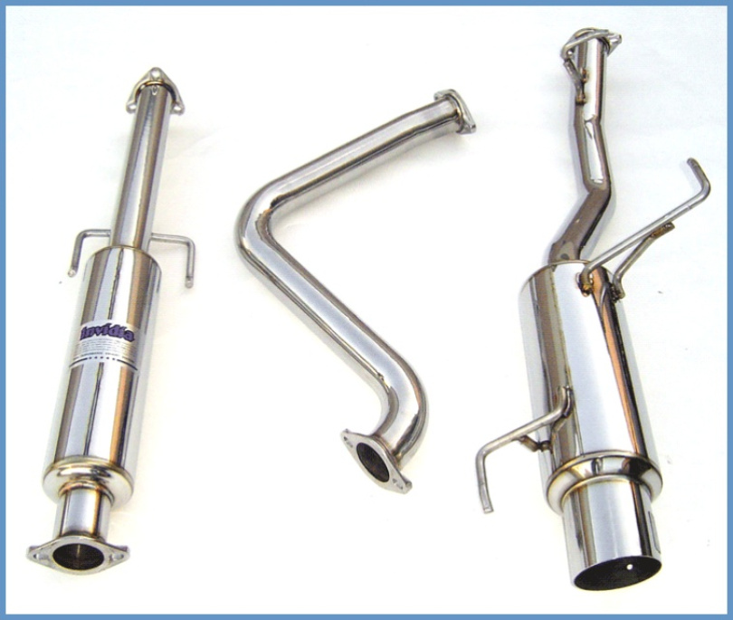 Honda 92-96 Prelude BB1/BB4 N1 Catback Sportavgassystem Invidia